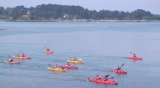  Carrera en kayak 